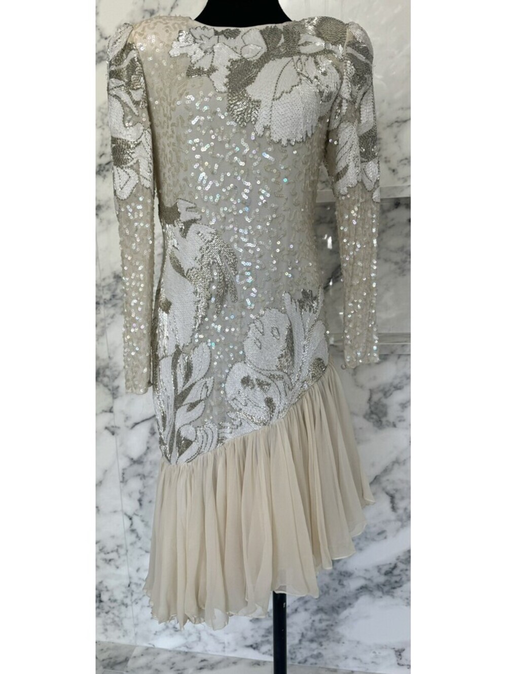 VINTAGE Alyce Designs Wedding Party Cocktail Dress Vintage